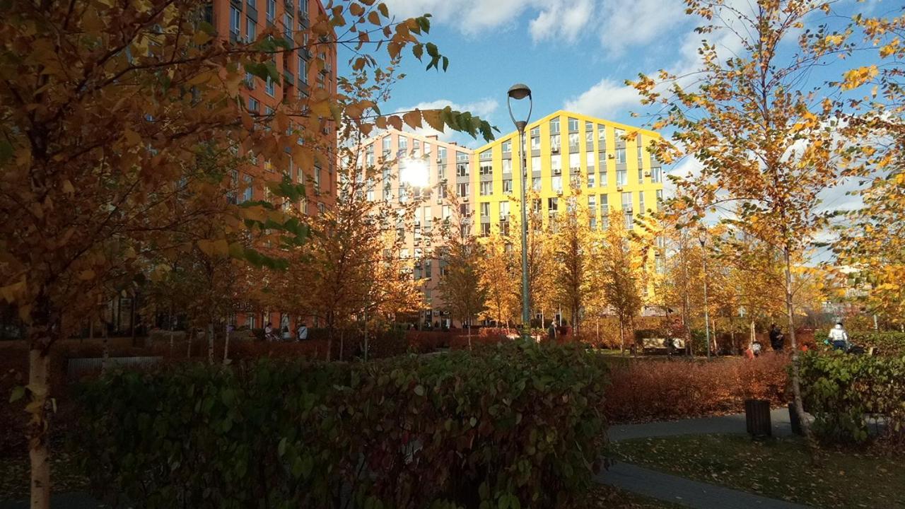 Positive Smile Studio Apartment In The Colorful Comfort Town Residental Complex. Kt-06. Kyiv Exterior foto