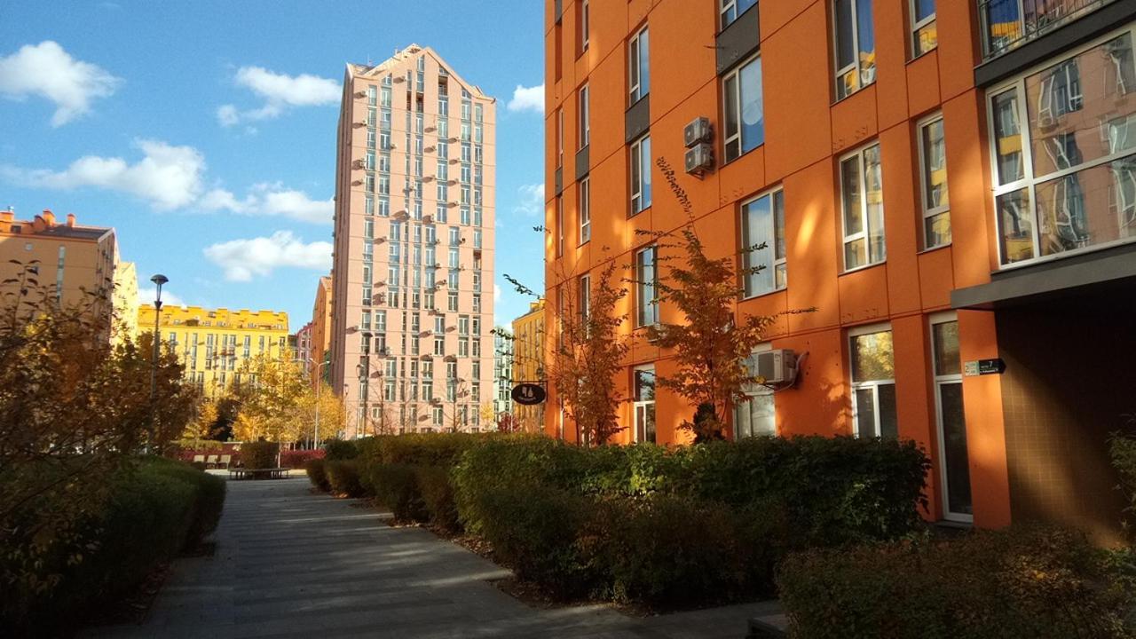 Positive Smile Studio Apartment In The Colorful Comfort Town Residental Complex. Kt-06. Kyiv Exterior foto