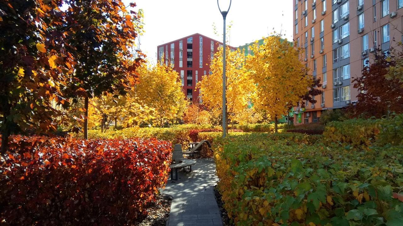 Positive Smile Studio Apartment In The Colorful Comfort Town Residental Complex. Kt-06. Kyiv Exterior foto
