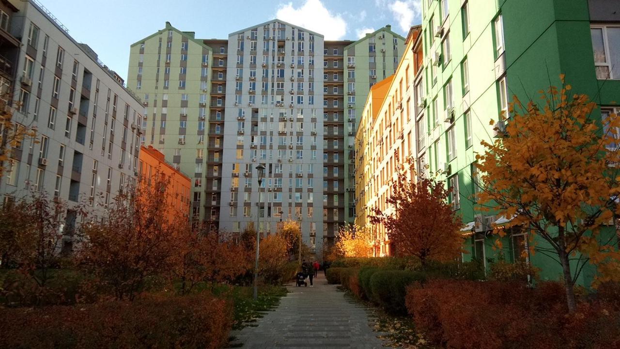 Positive Smile Studio Apartment In The Colorful Comfort Town Residental Complex. Kt-06. Kyiv Exterior foto