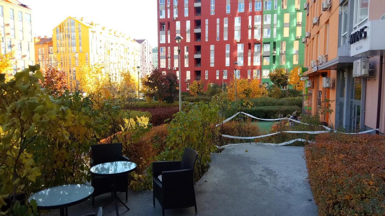 Positive Smile Studio Apartment In The Colorful Comfort Town Residental Complex. Kt-06. Kyiv Exterior foto