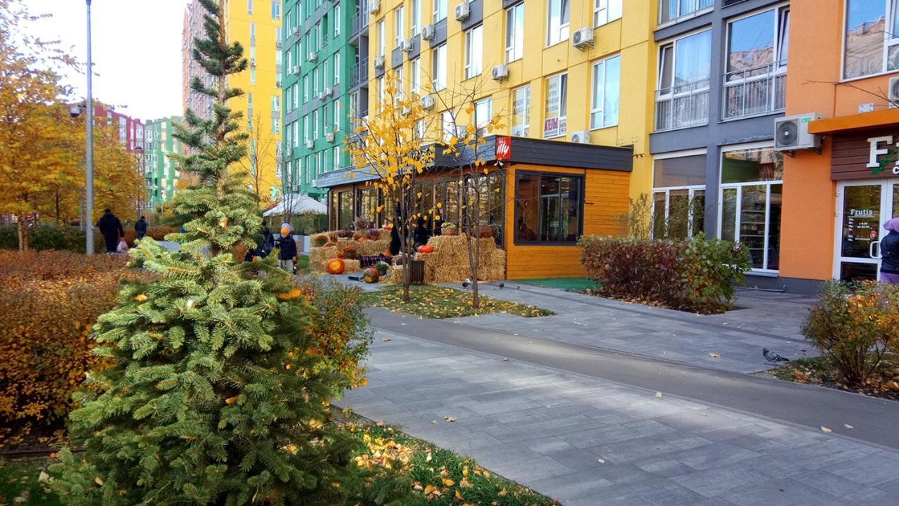 Positive Smile Studio Apartment In The Colorful Comfort Town Residental Complex. Kt-06. Kyiv Exterior foto